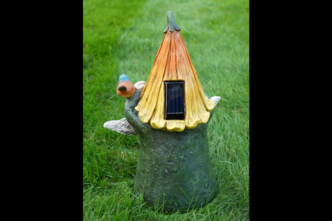 Gnome With Solar Lights