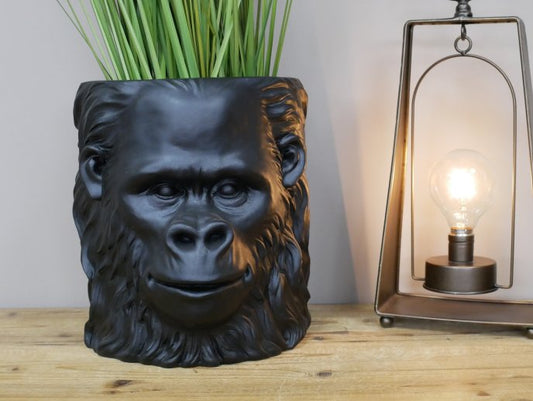 Gorilla Head Planter