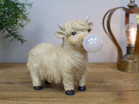 Cow Blowing Gum
