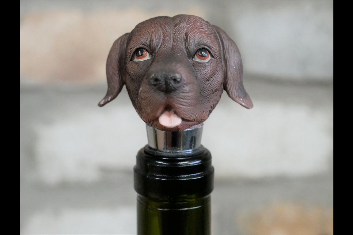 Set Of Four Bottle Toppers