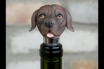 Set Of Four Bottle Toppers
