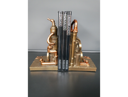 Steampunk Bookends