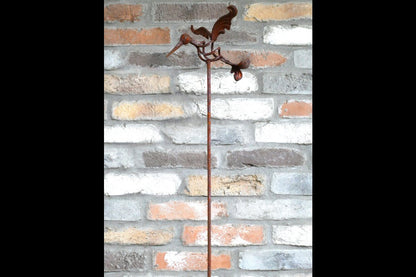 Rusty Bird Stake