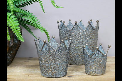 Set Of 3 Candle Holders