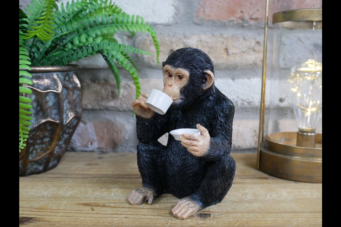 Cup Of Tea Monkey