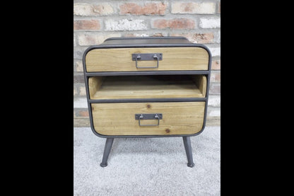 Retro Industrial Cabinet