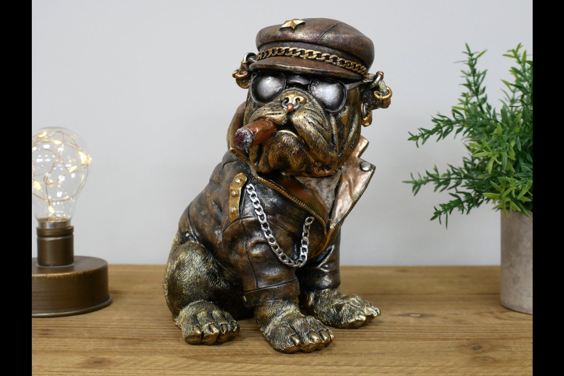 Smoking Bulldog