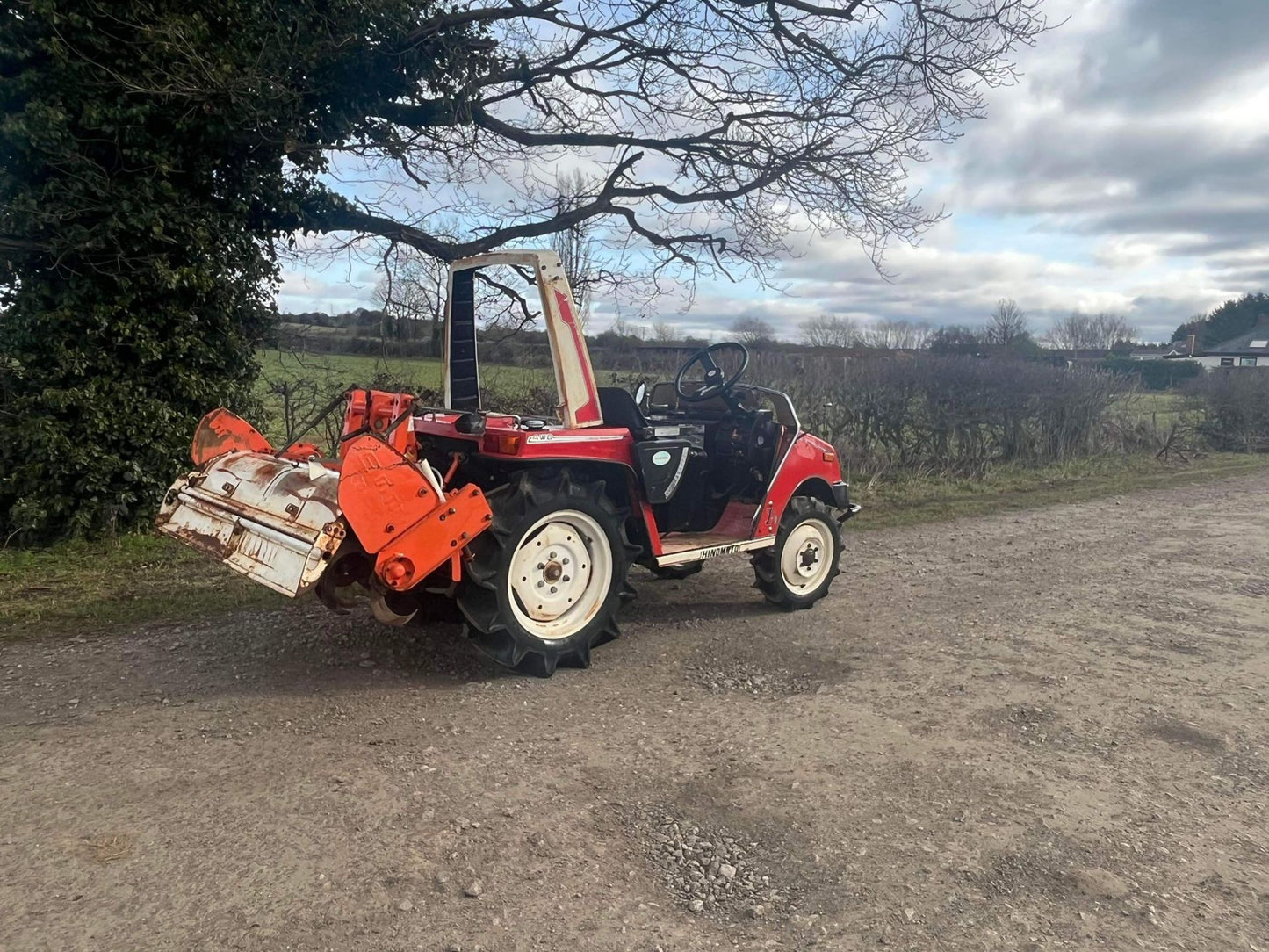 HINOMOTO JT1 4WD COMPACT TRACTOR WITH 4FT ROTAVATOR