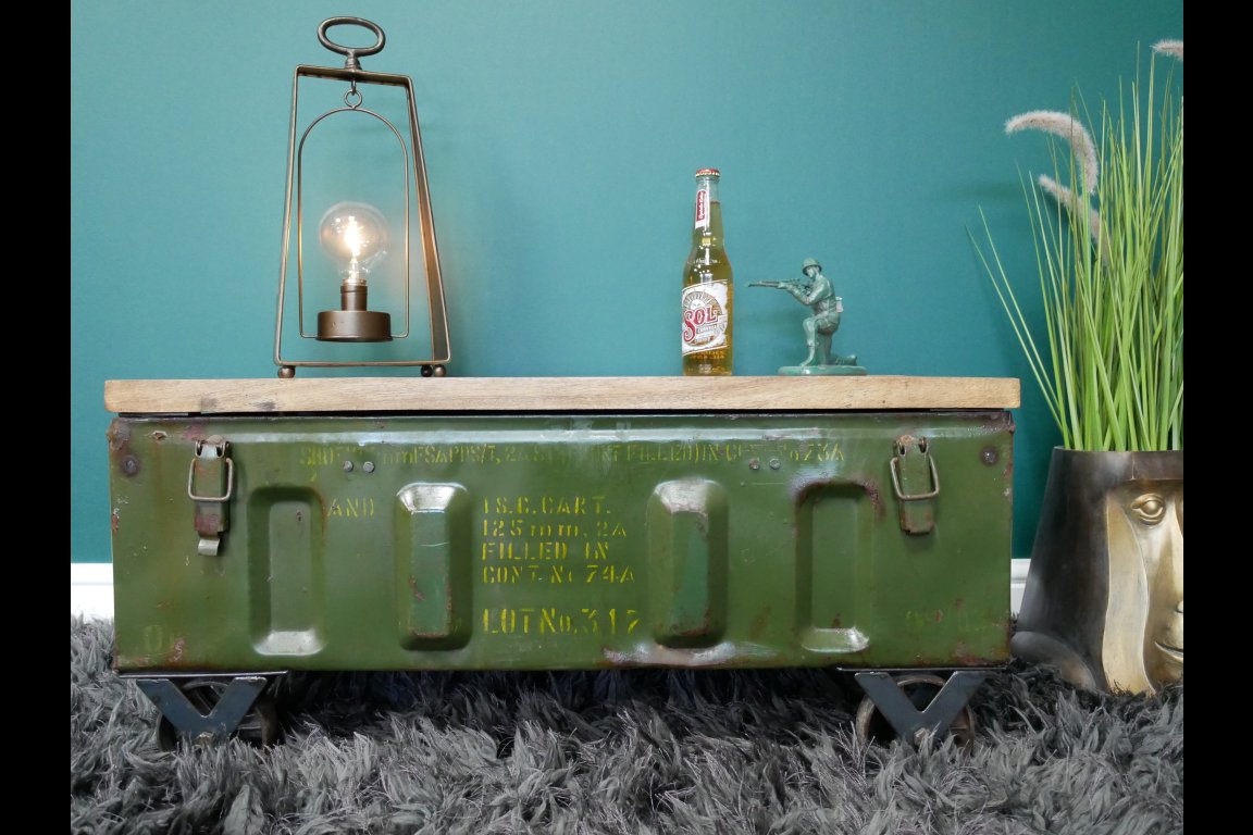 Military Coffee / Side Table
