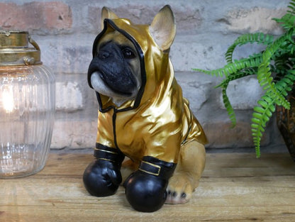 Boxing Dog - Gold