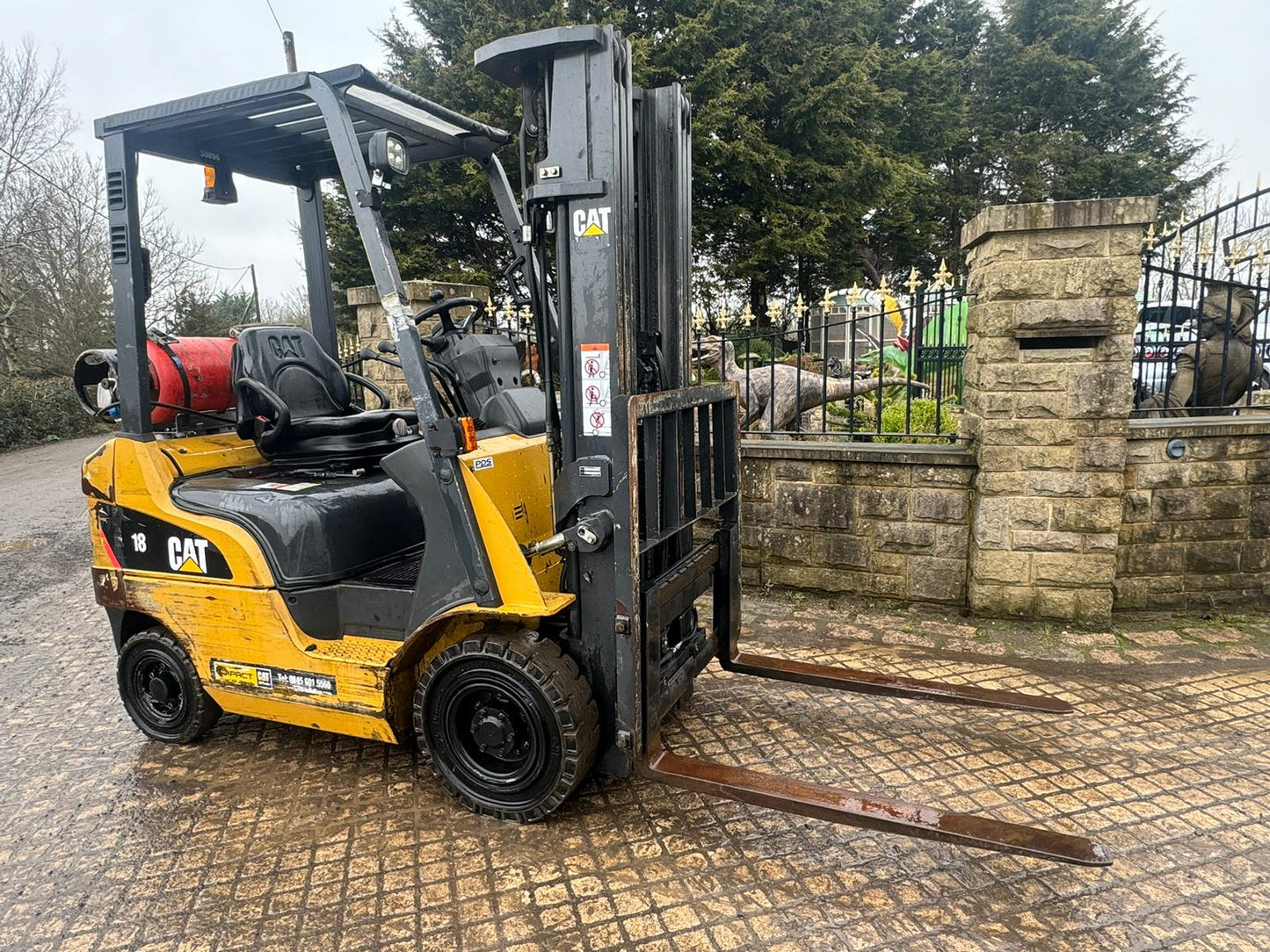 2017 CAT GP18NT 1.8 TON FORKLIFT