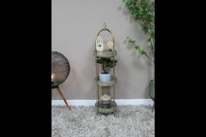 Moroccan Style 3 Tier Shelves