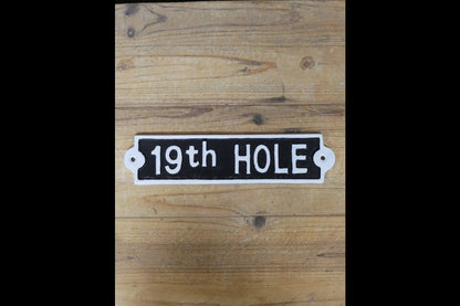 Sign (19th Hole)