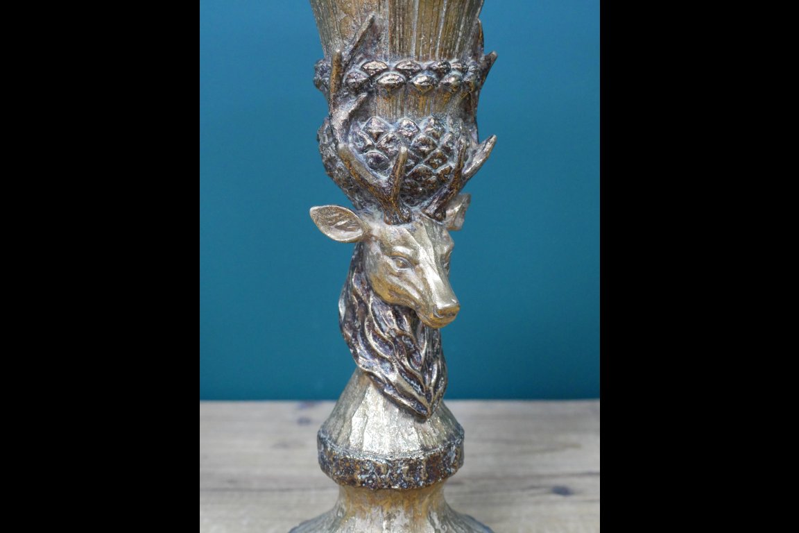 Stag Candle Holder