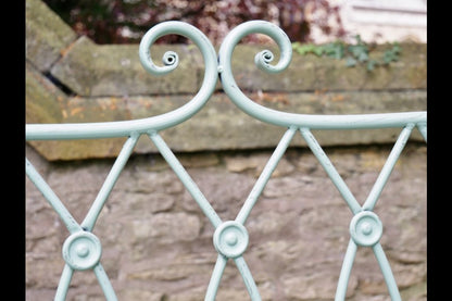 Pistachio Button Bench