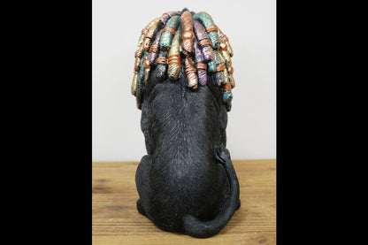 Dreadlocks Lion - Black