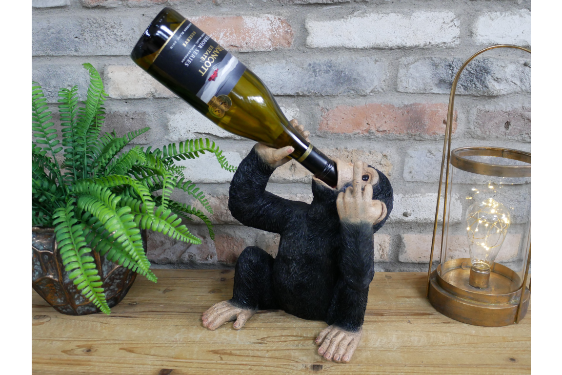 Up Yours Monkey Wine Holder