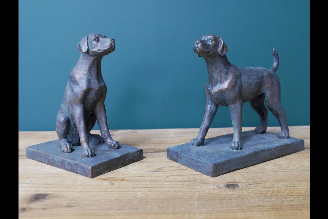 Dog Bookends