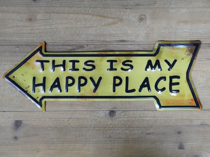 Sign - Happy Place