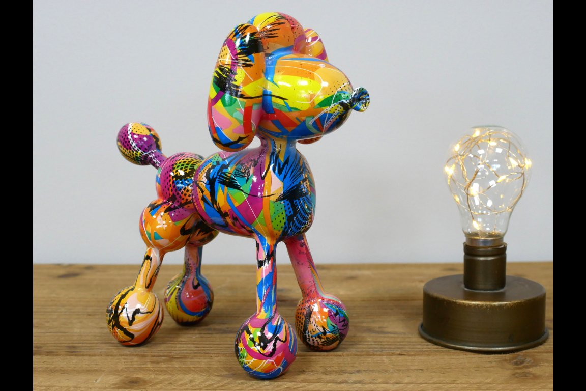Multi Colour Poodle - Large