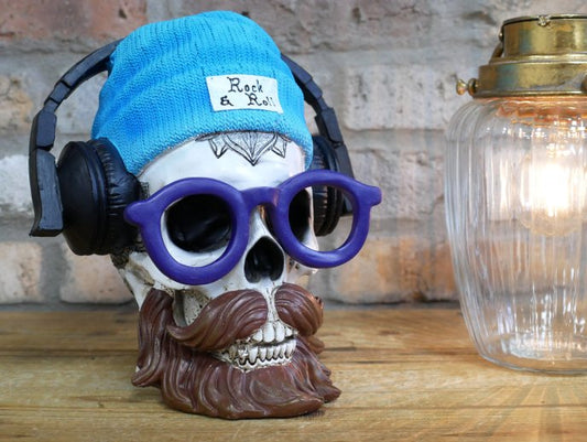 Skull With Headphones