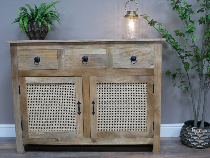 Rattan Storage Cabinet