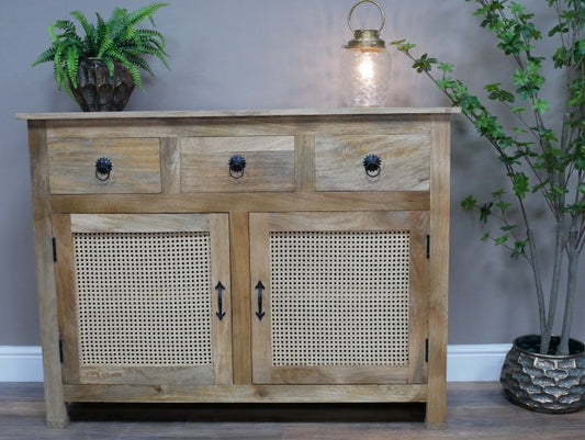 Rattan Storage Cabinet