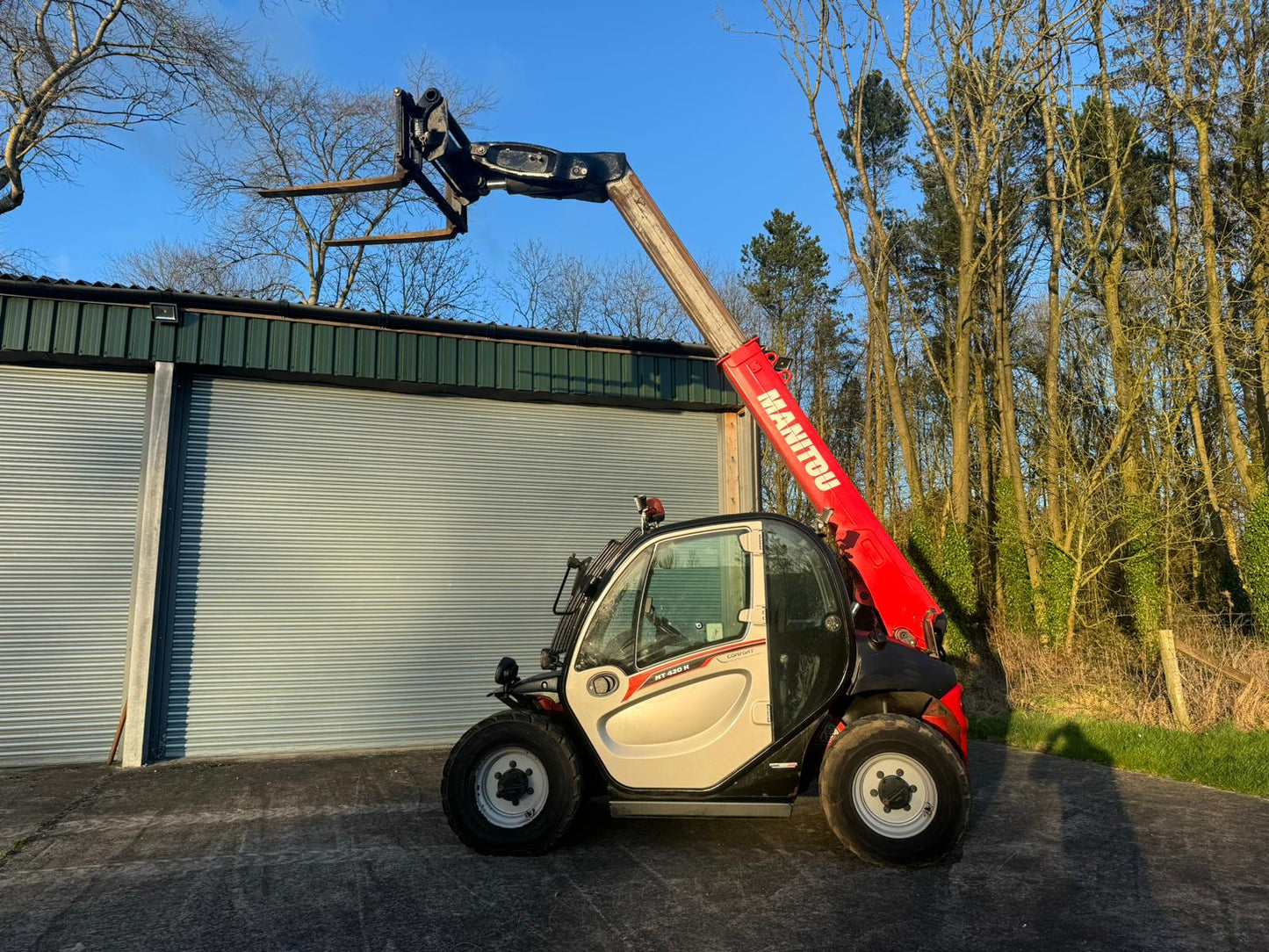 2020 MANITOU MT420H TELEHANDLER FORKLIFT