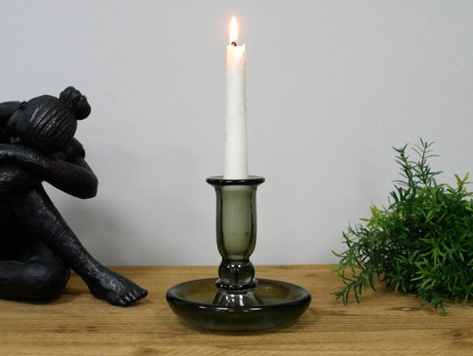 Glass Candle Holder