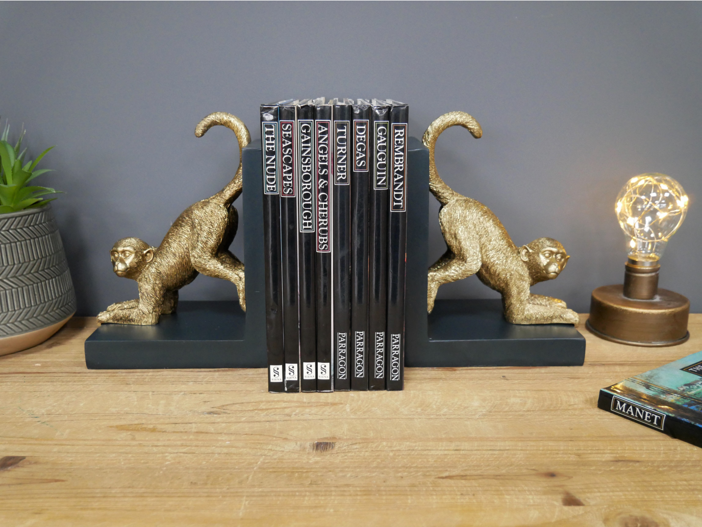 Monkey Bookends