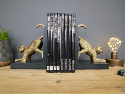 Monkey Bookends