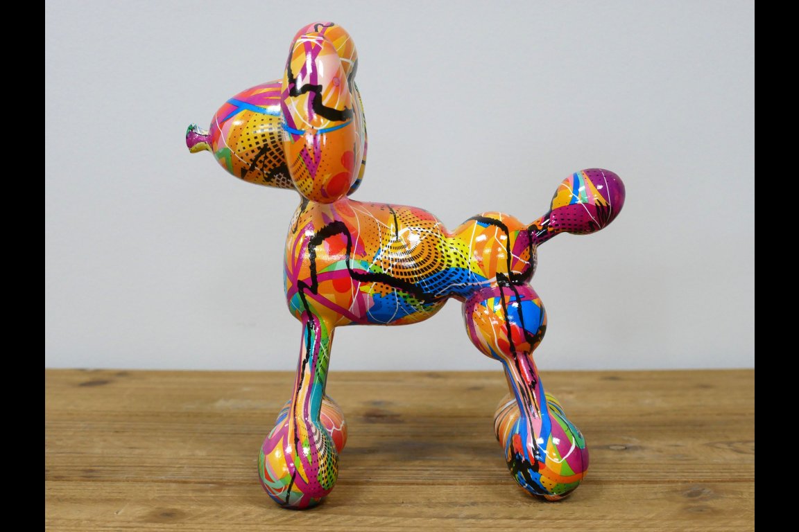 Multi Colour Poodle - Large