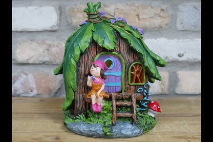 Fairy House With Solar Light