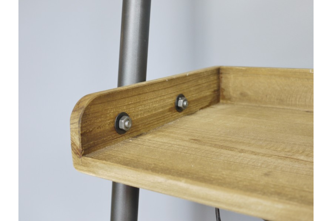 Desk With Shelves