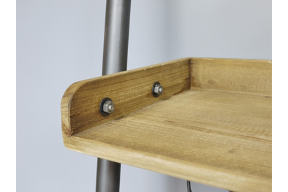 Desk With Shelves