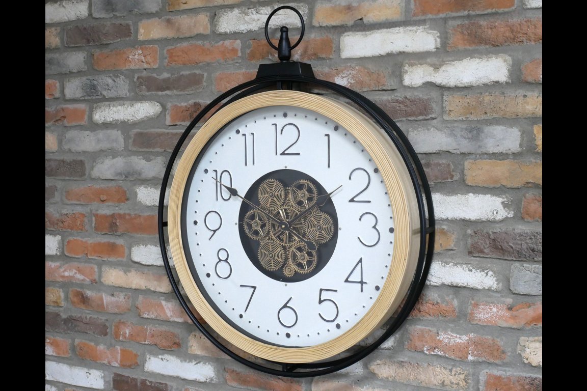 Clock With Cogs