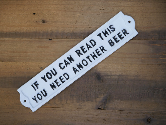 Sign (Another Beer)