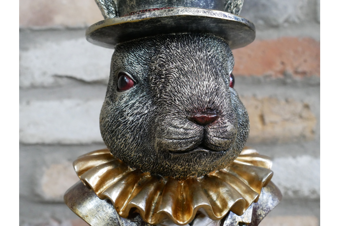 Rabbit With Top Hat Bust