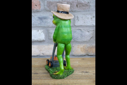 Mowing frog