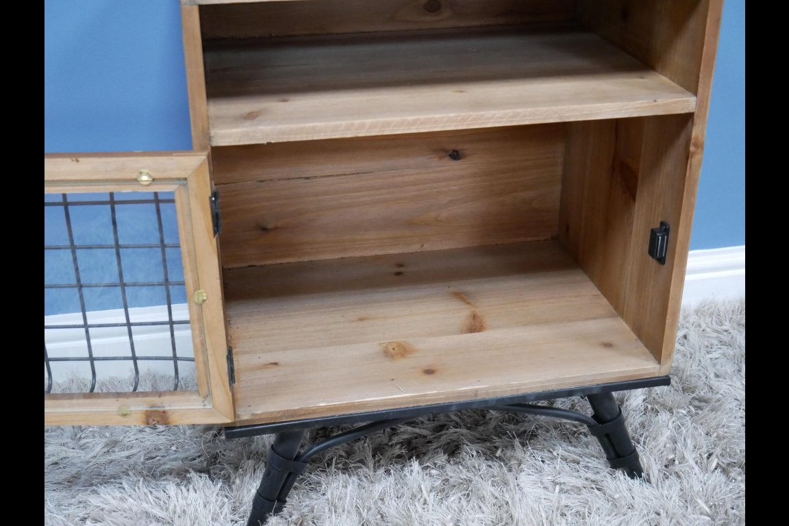 Industrial Bedside Cabinet