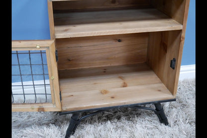 Industrial Bedside Cabinet