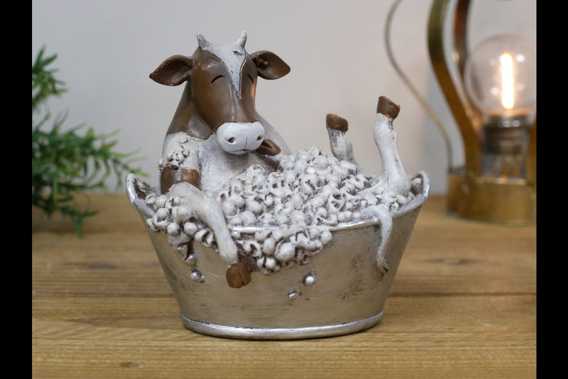 Cow In The Bath