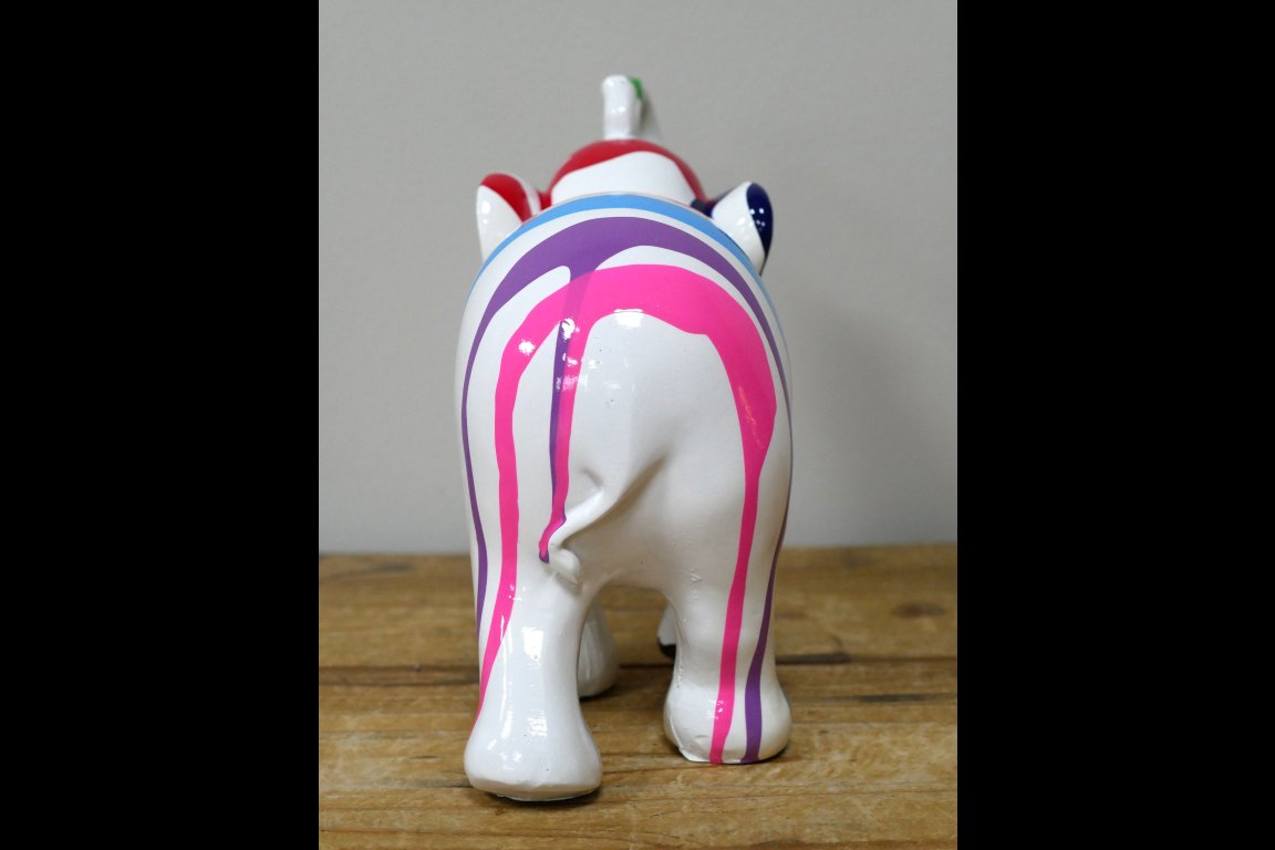 Elephant With Stripes