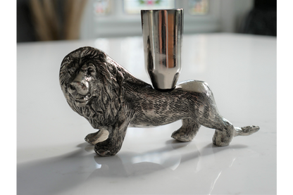 Lion Candle Holder