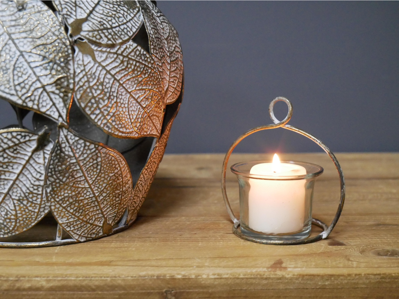 Apple Candle Holder (x3)