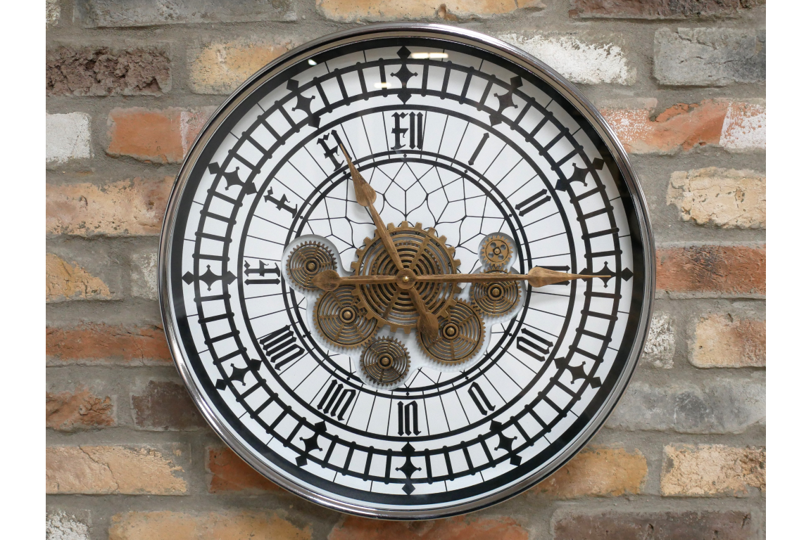 Clock With Cogs