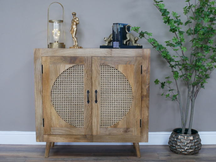 Rattan Storage Cabinet