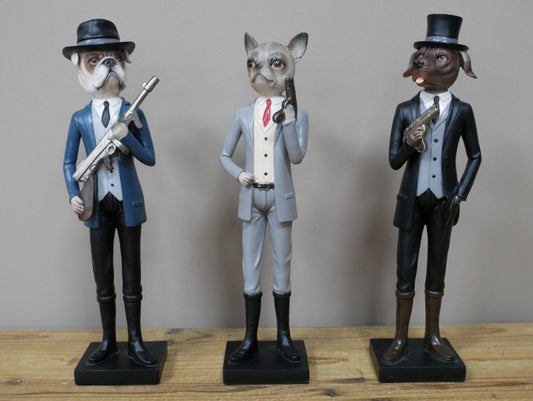 Set Of 3 K9 Agents