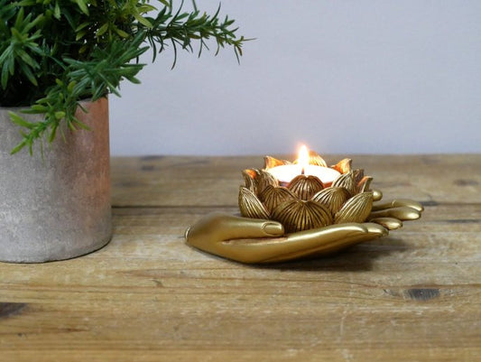 Hand Tealight Holder