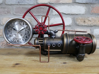 Pipe Clock / Coin Bank